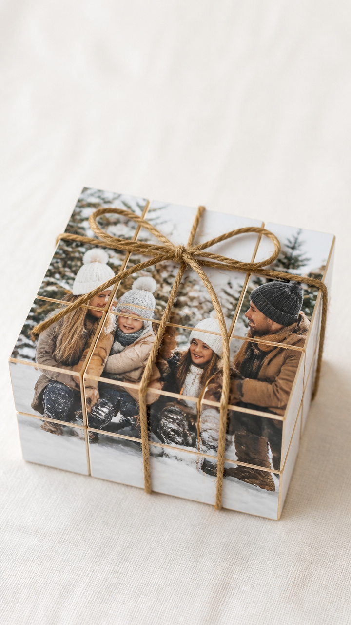 Photo Block Cubes