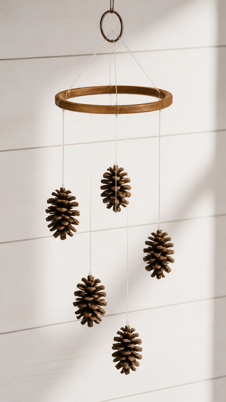 Pinecone Wind Chime