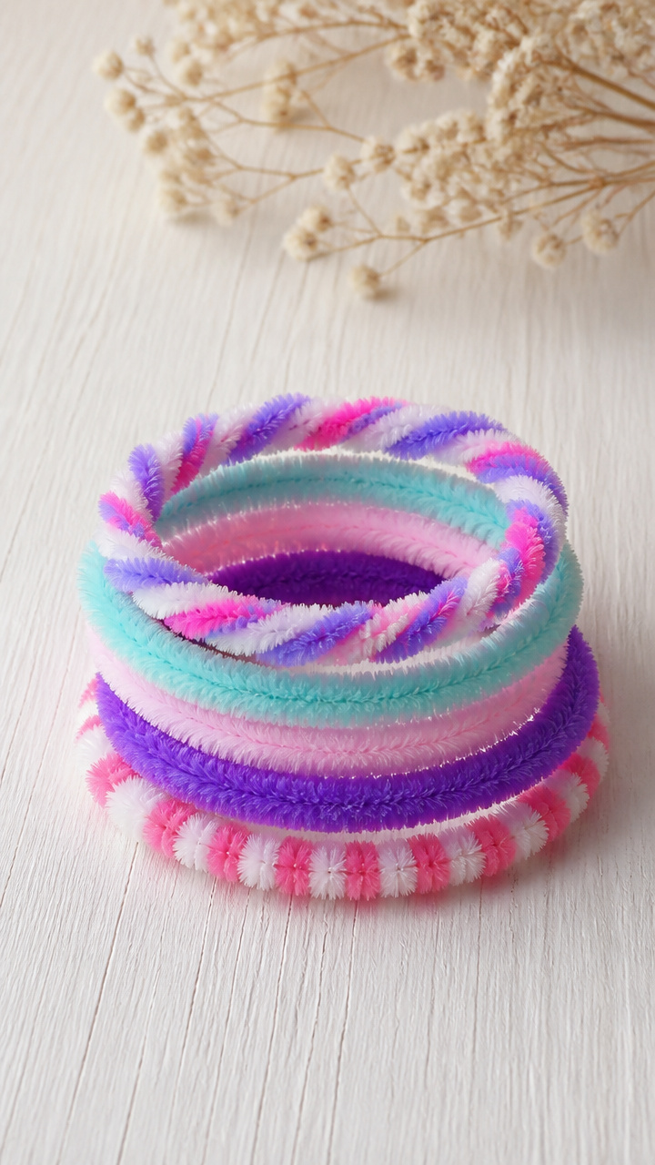 Pipe Cleaner Bracelets