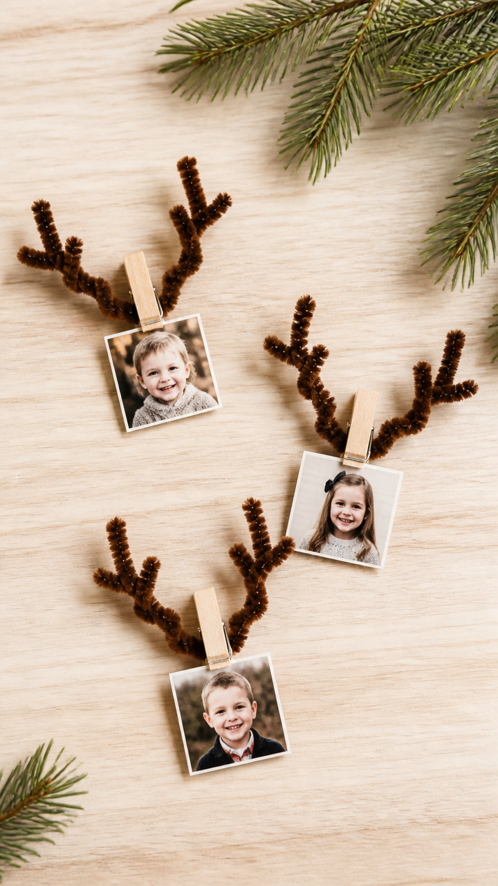 Pipe Cleaner Reindeer Antlers