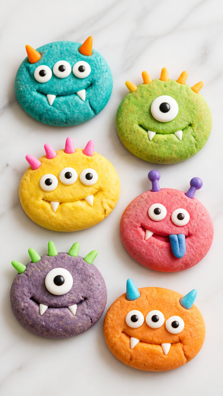 Playdough Monster Cookies