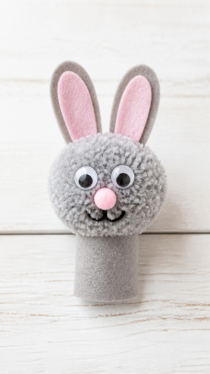 Pom-Pom Animal Puppets