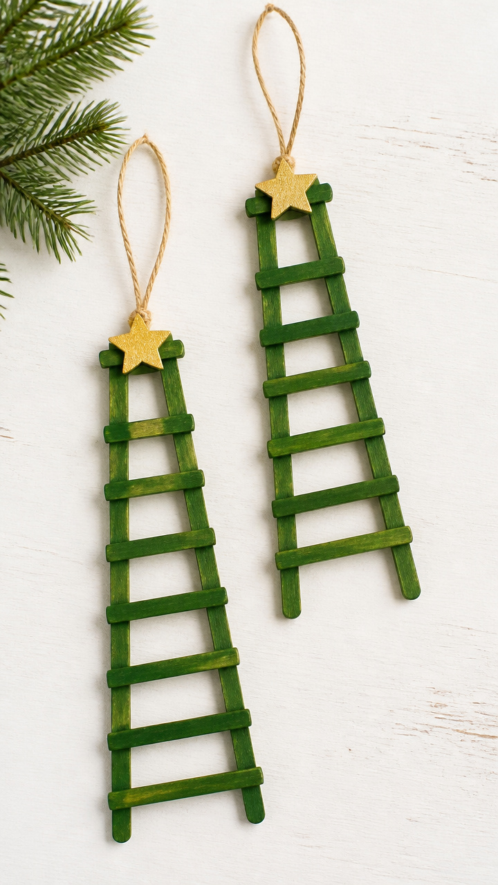 Popsicle Stick Ladders