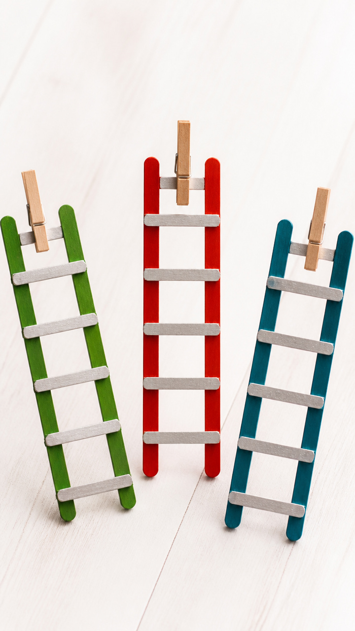 Popsicle Stick Ladders