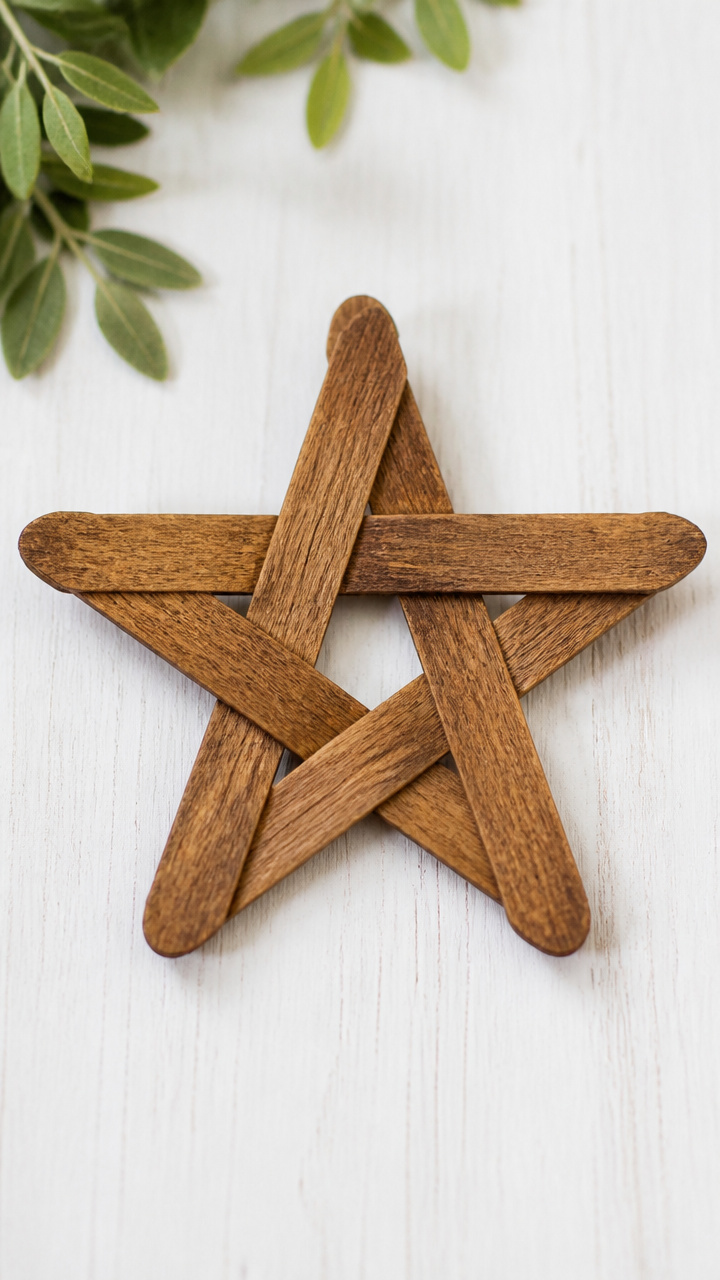 Popsicle Stick Stars