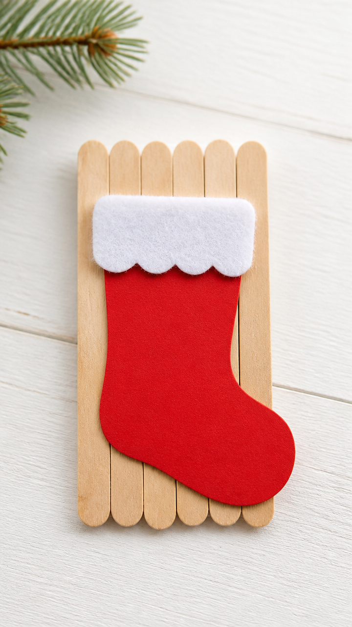 Popsicle Stocking Silhouette