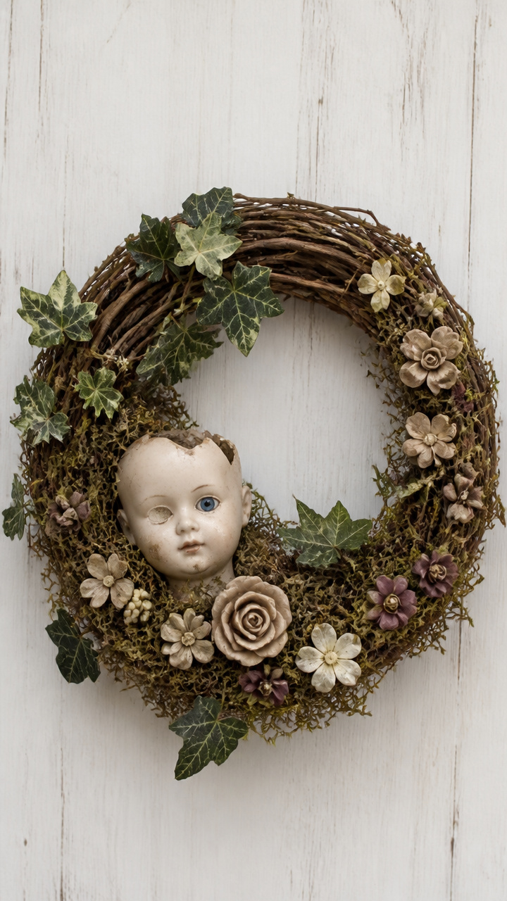 Porcelain Doll Head Fragment