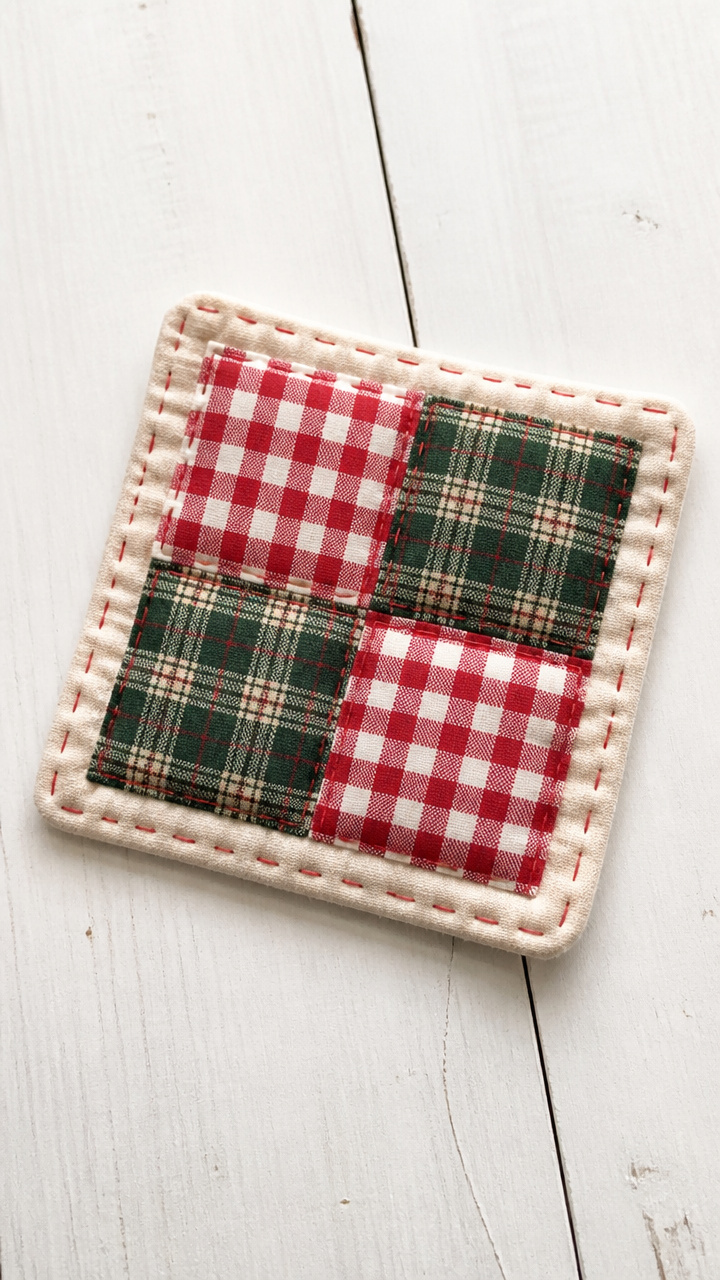 Quilted Fabric Patch Letters