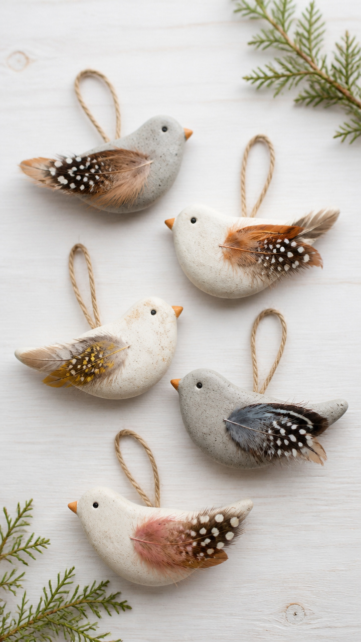 Salt Dough Birds