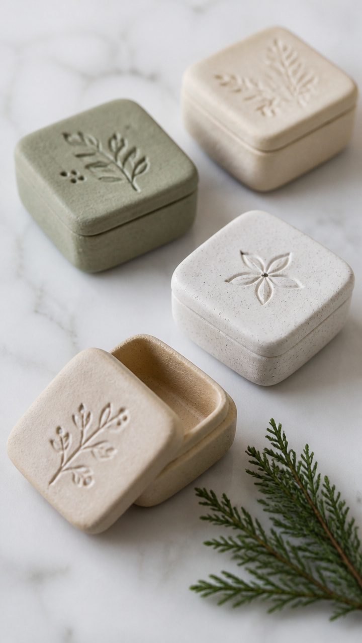 Salt-Dough Gift Boxes