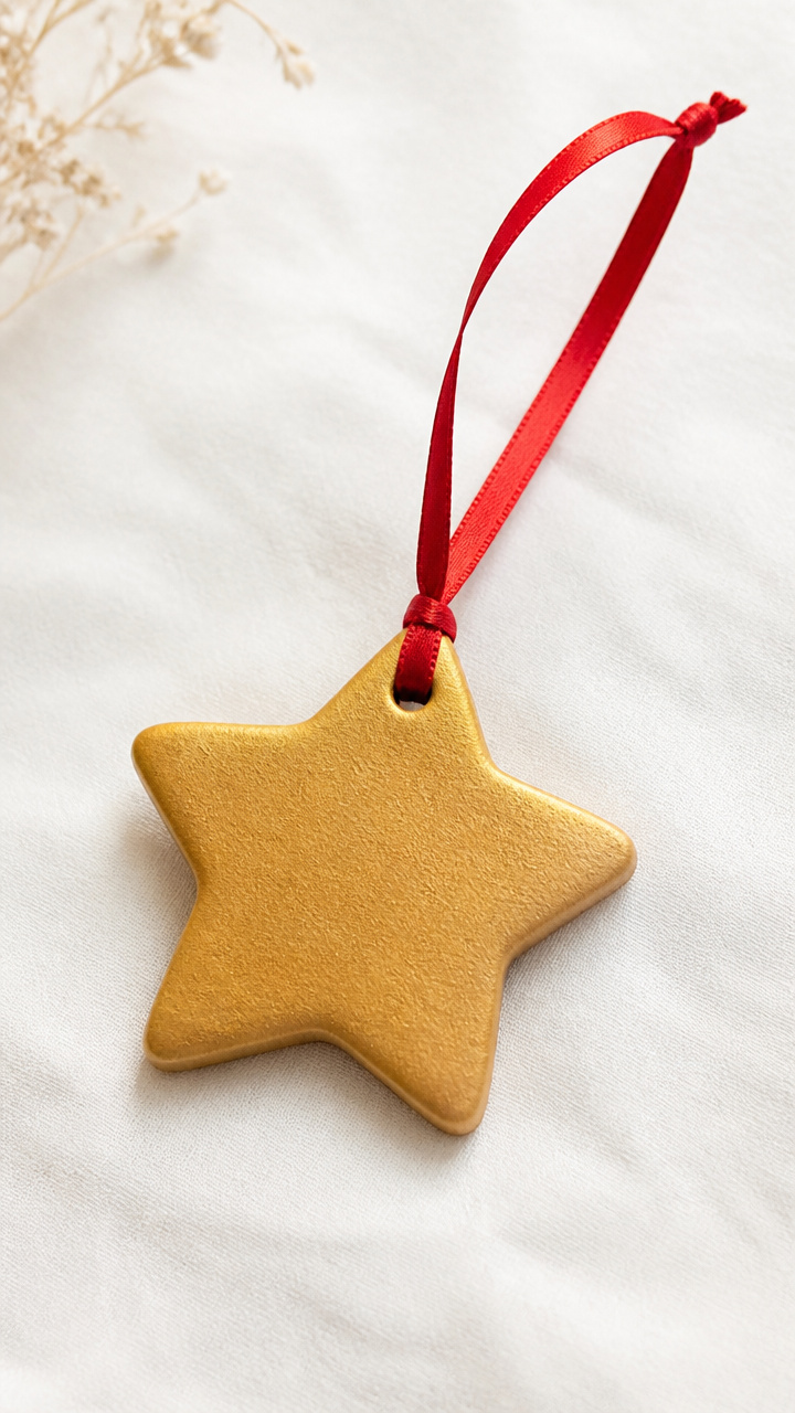 Salt-Dough Ornament Hang Tag
