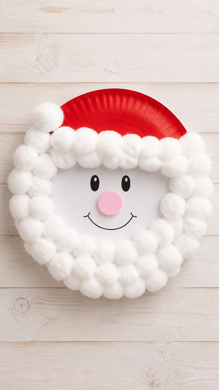 Santa Face Wreath