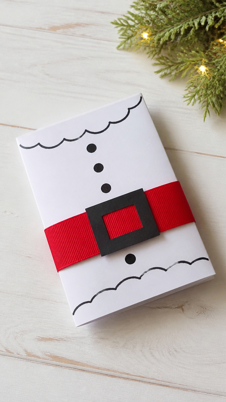 Santaβs Belt Wrap