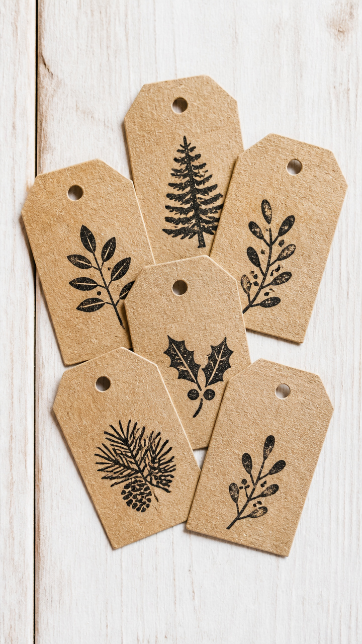 Stamped Gift Tags