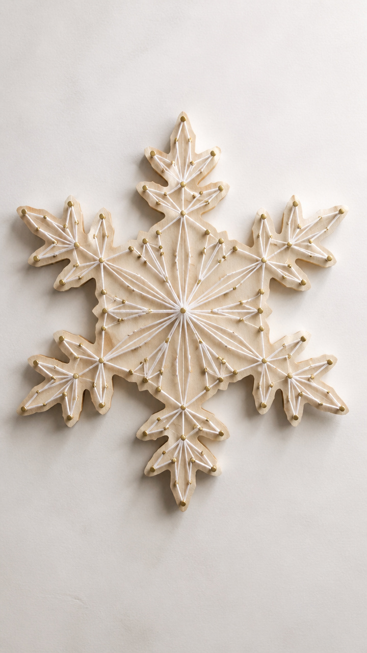 String Art Snowflake