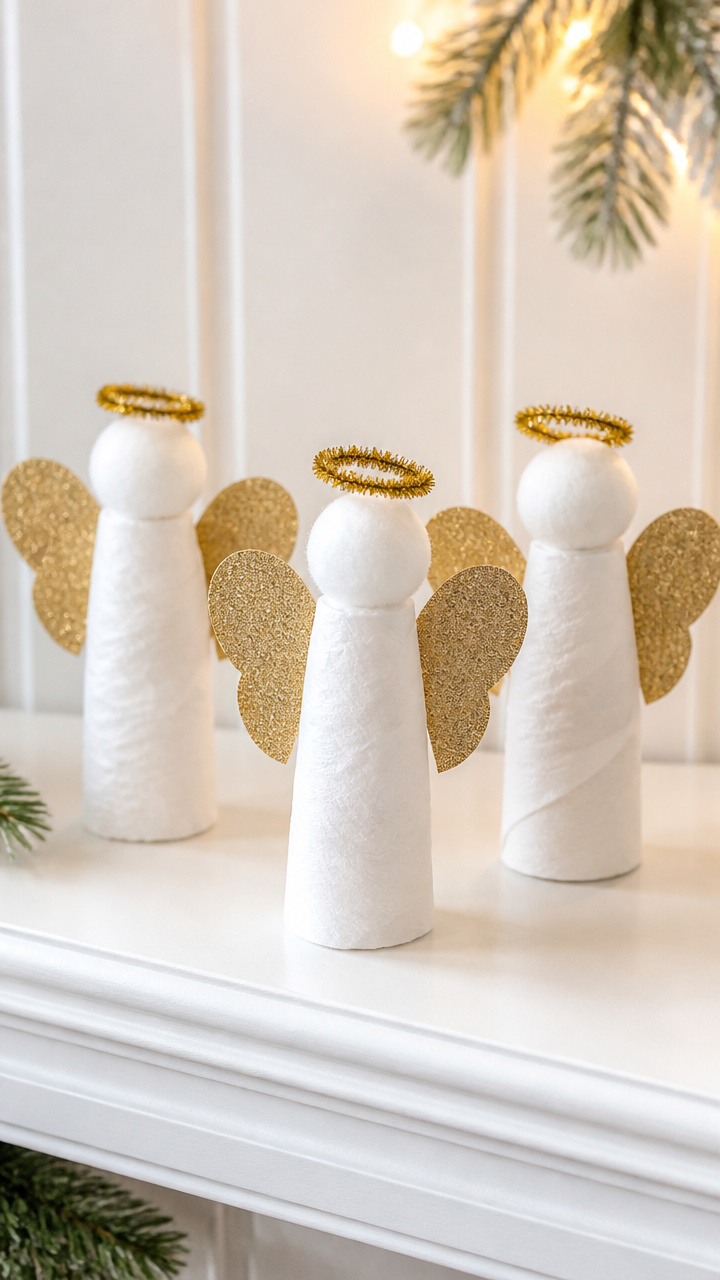 Toilet Paper Roll Angels