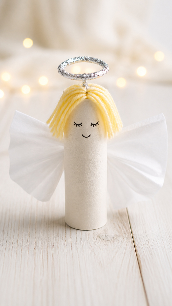 Toilet Paper Roll Angels