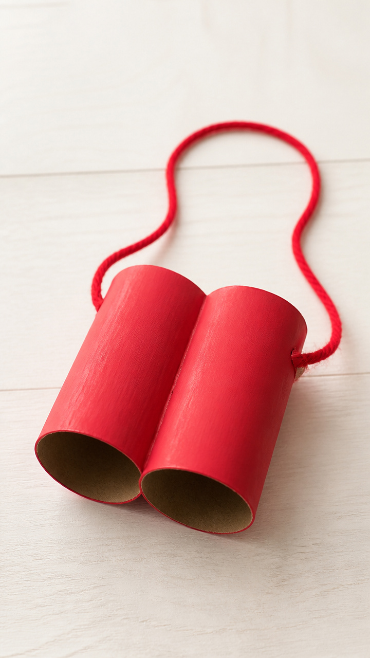 Toilet Paper Roll Binoculars