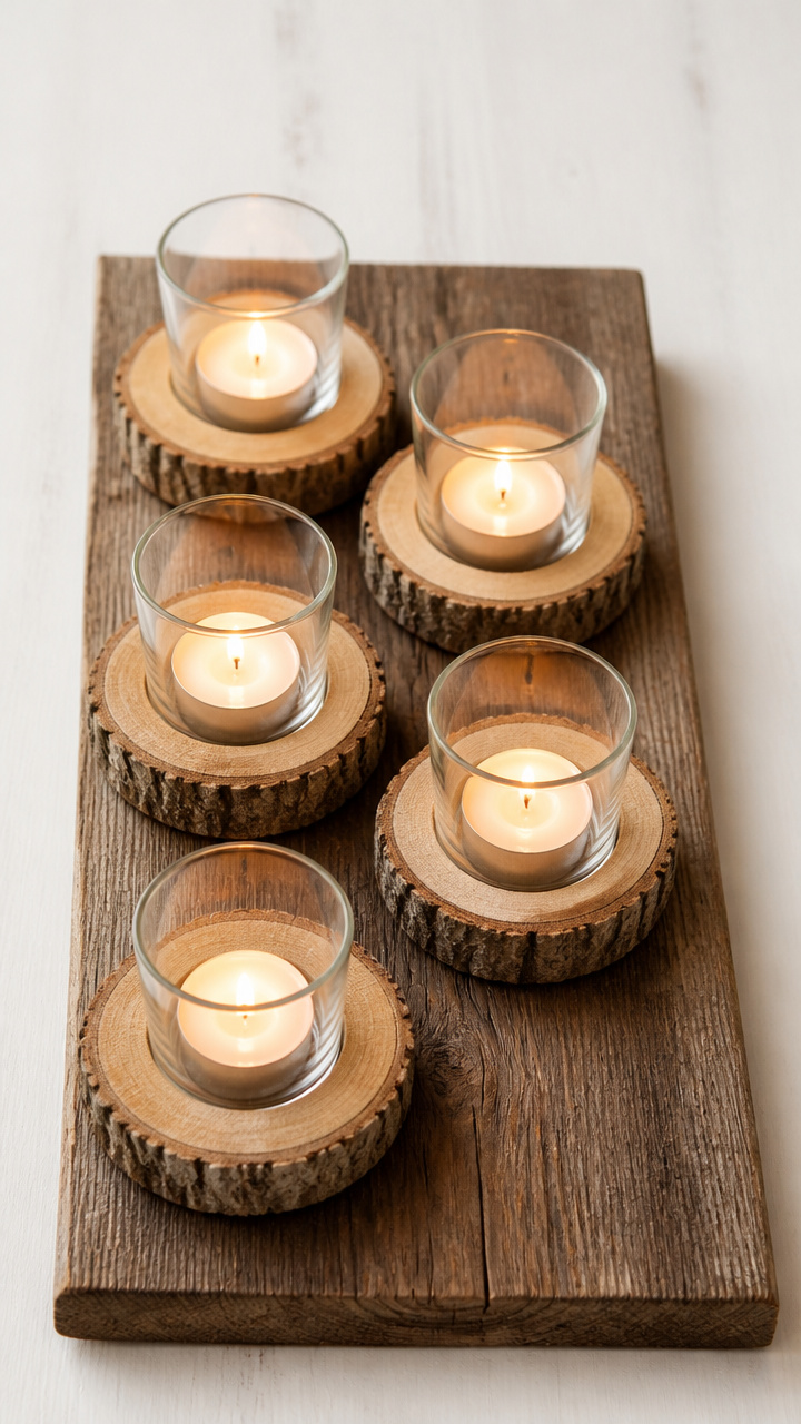 Tree Branch Candle Holders