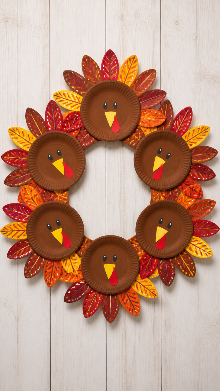 Turkey Plate Wreath
