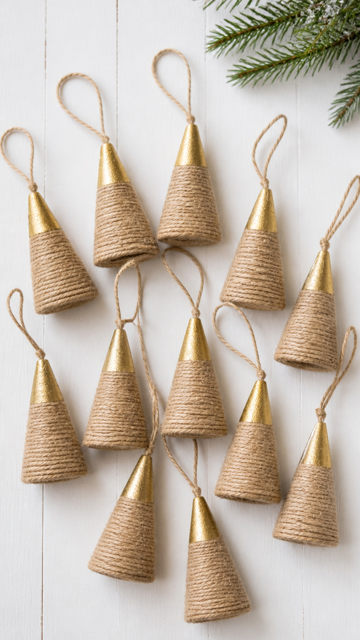 Twine-Wrapped Cones