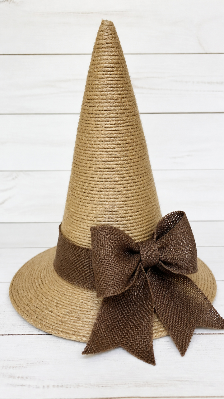 Witch Hat String Wreath