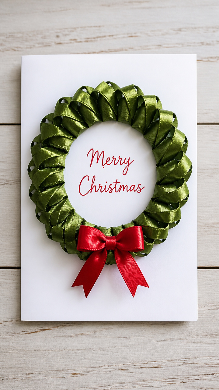 Wreath of Ribbon Loops