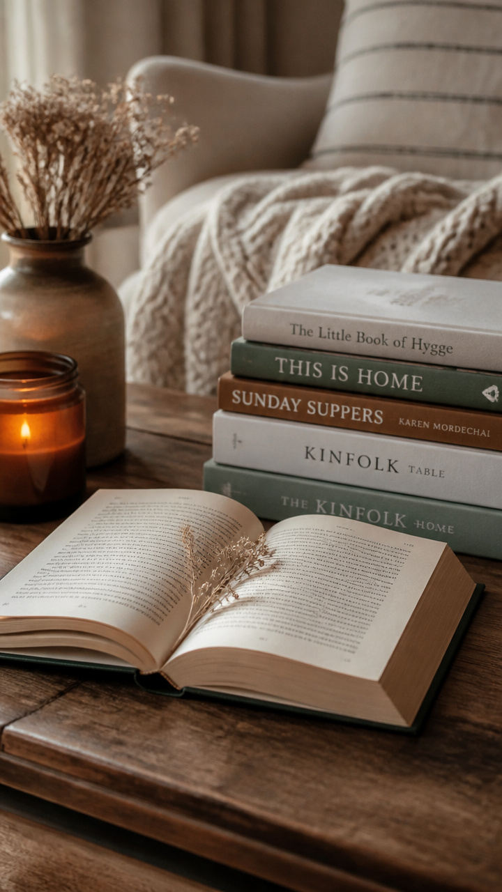 Display Favorite Books Open or Stacked