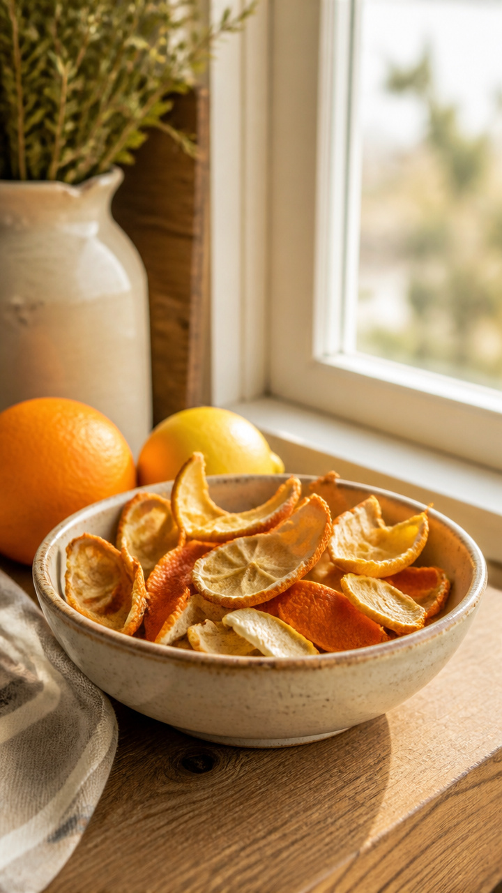 Bake and Leave Scented Citrus Peels Out
