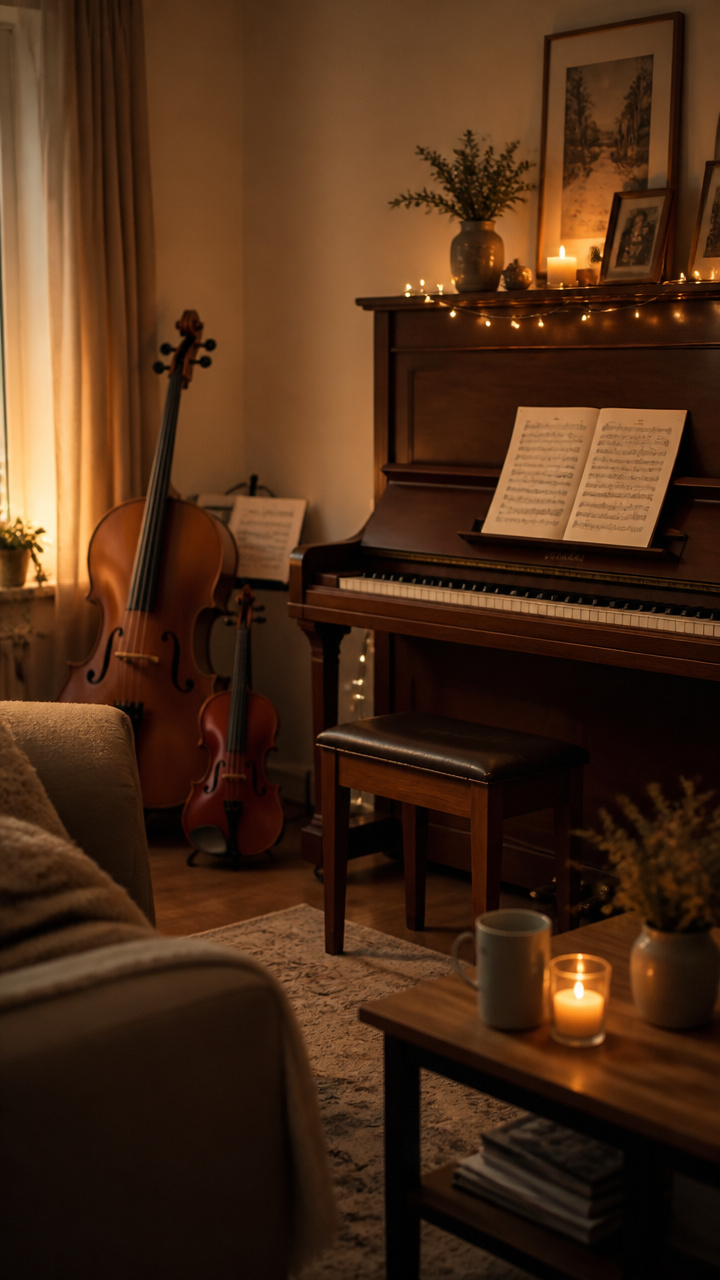 Play Gentle Instrumental Music Softly