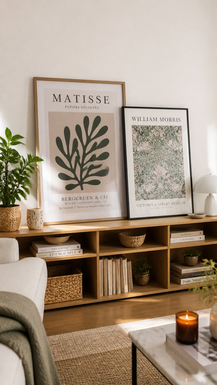 Frame and Hang Large Posters or Art Prints