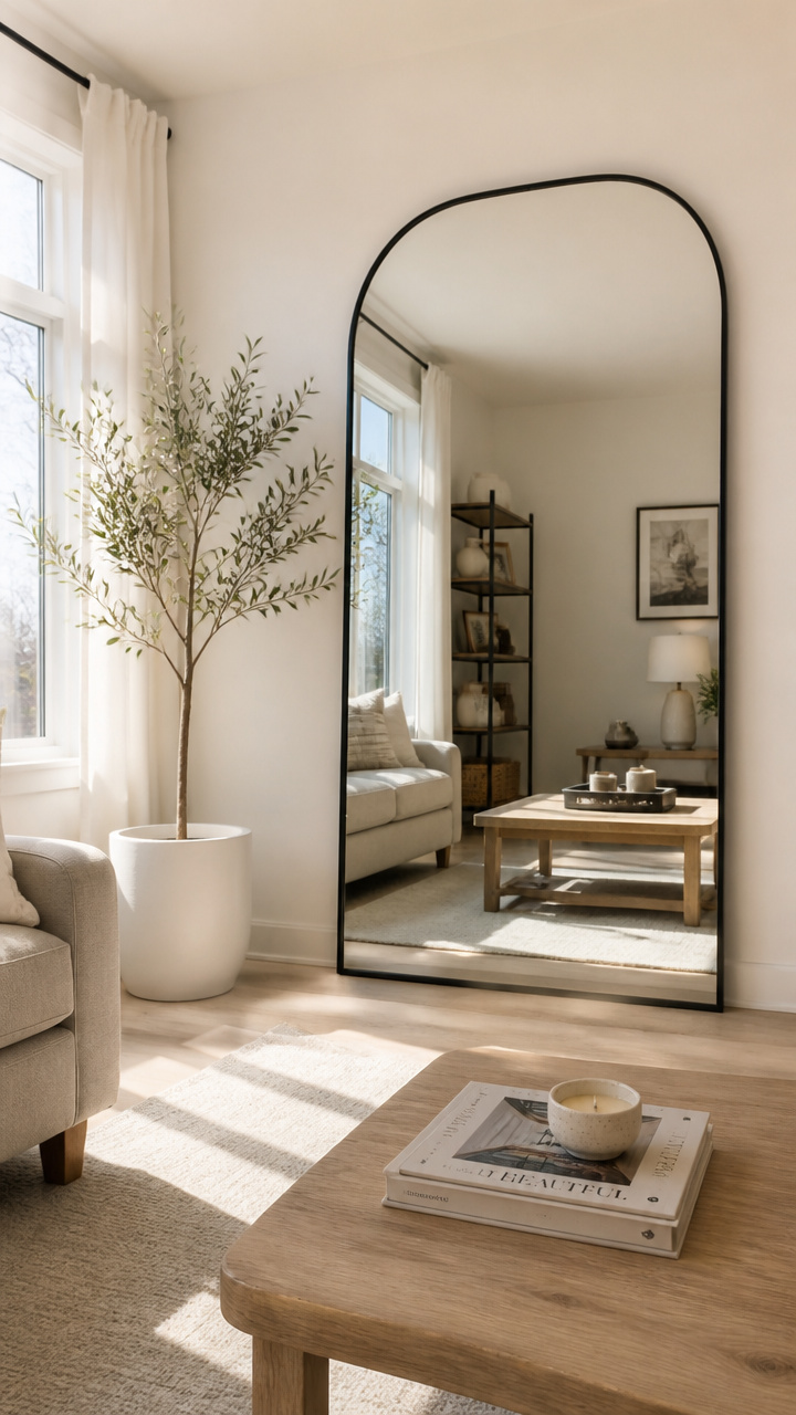 Place a Mirror to Reflect Light and Space