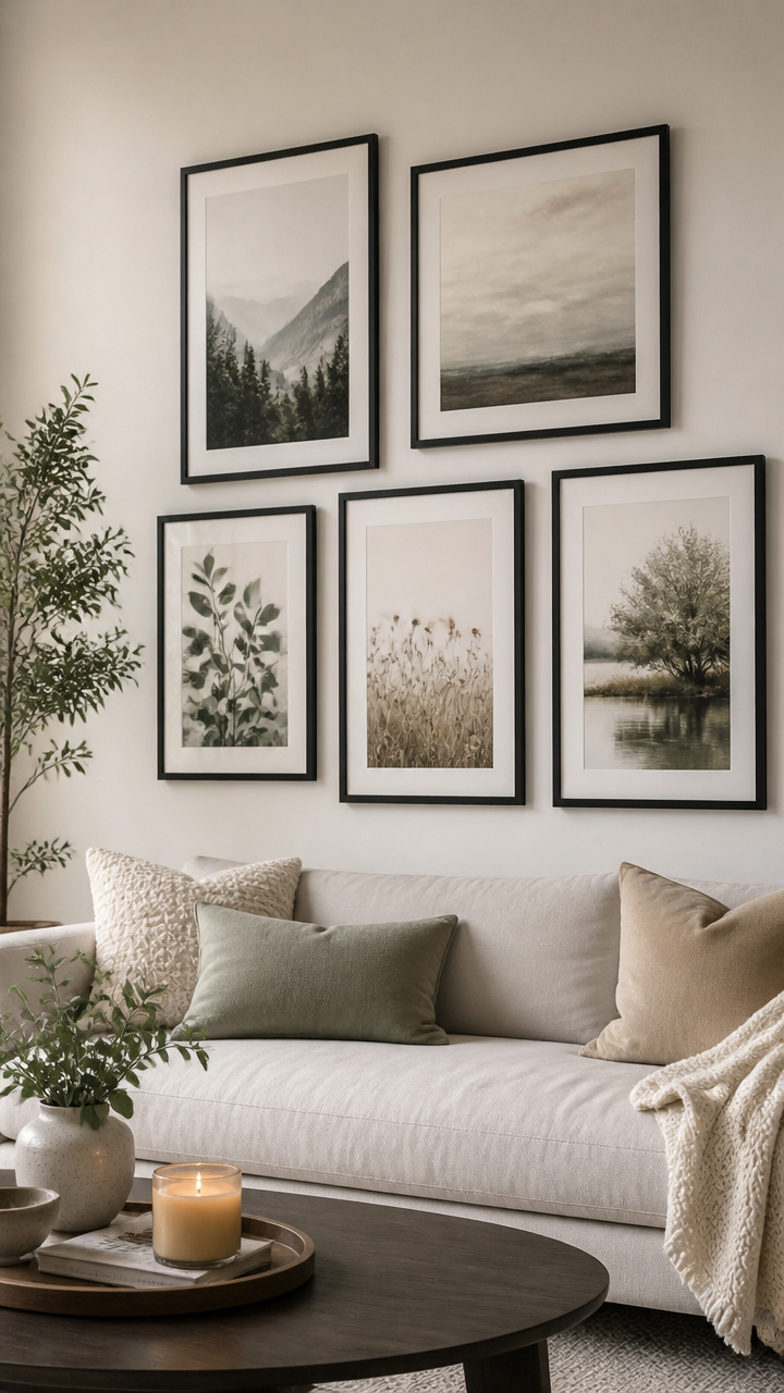 Art Prints in Black Wood Frames