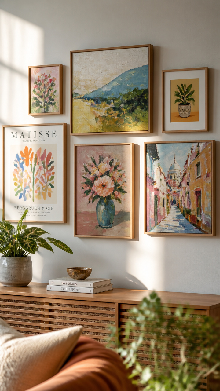 Display Artwork from Local Artists