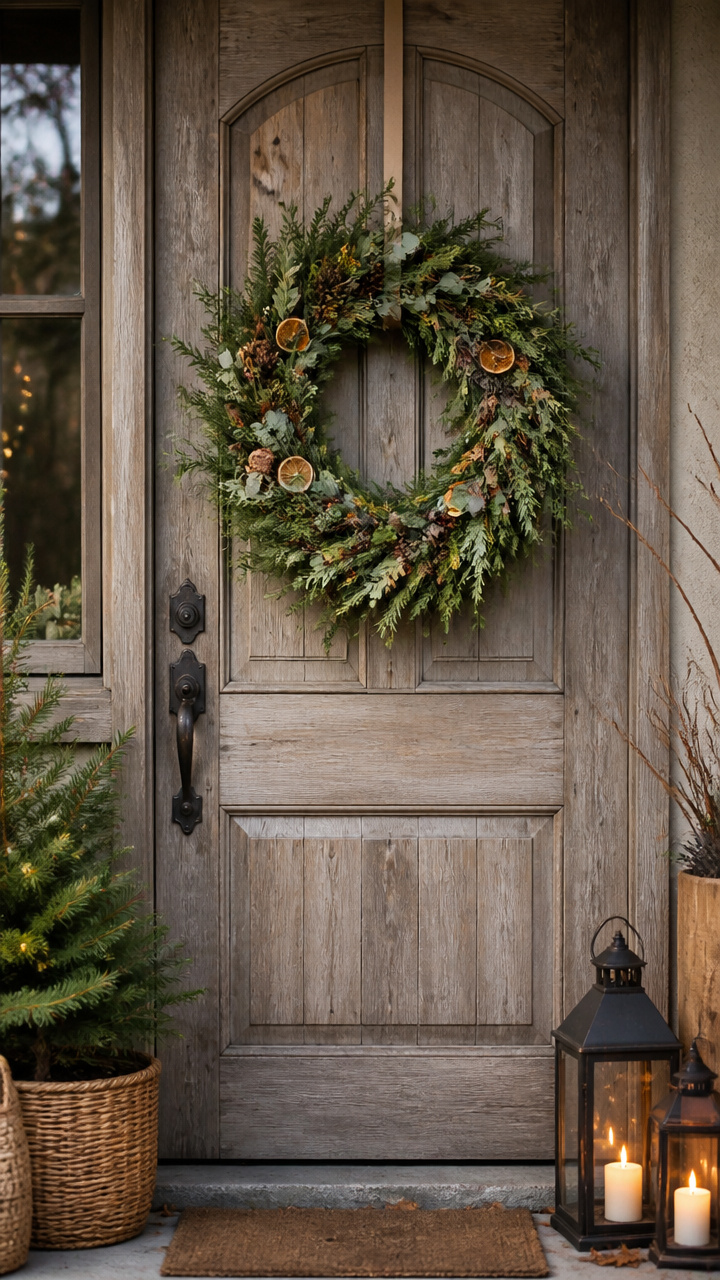 Refresh Your Front Door with a New Wreath