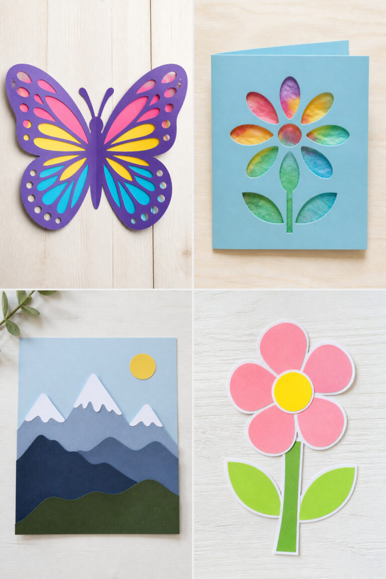 15 Fun Paper Cutting Crafts for Kids to Practice Scissor Skills