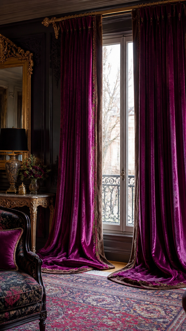 Curtains That Pool on the Floor