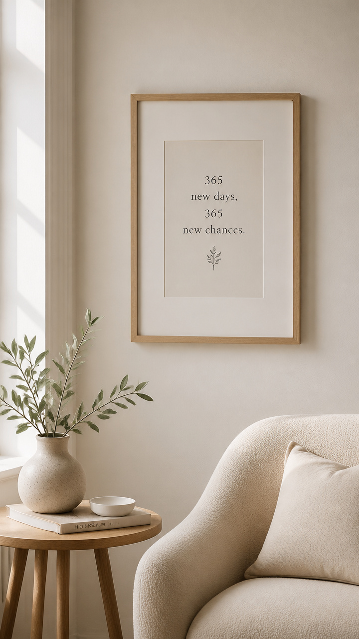 Frame One Meaningful Print