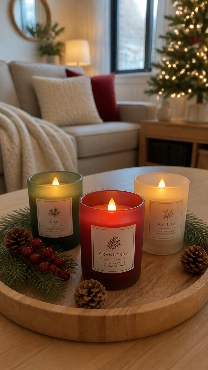 Scented Candles in Seasonal Scents