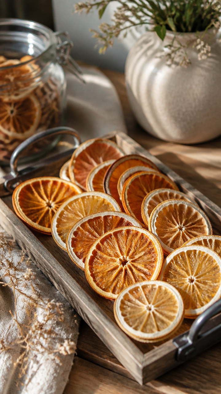 Use Citrus Slices as Natural Decor