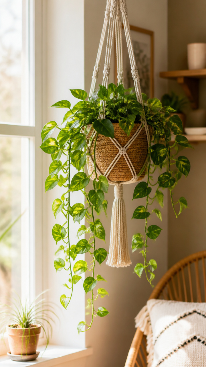 Bring in Trailing Plants for Liveliness