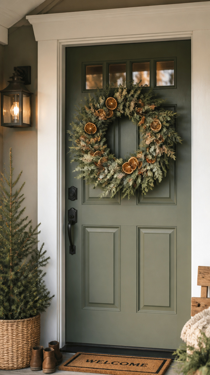 Refresh Your Front Door with a New Wreath
