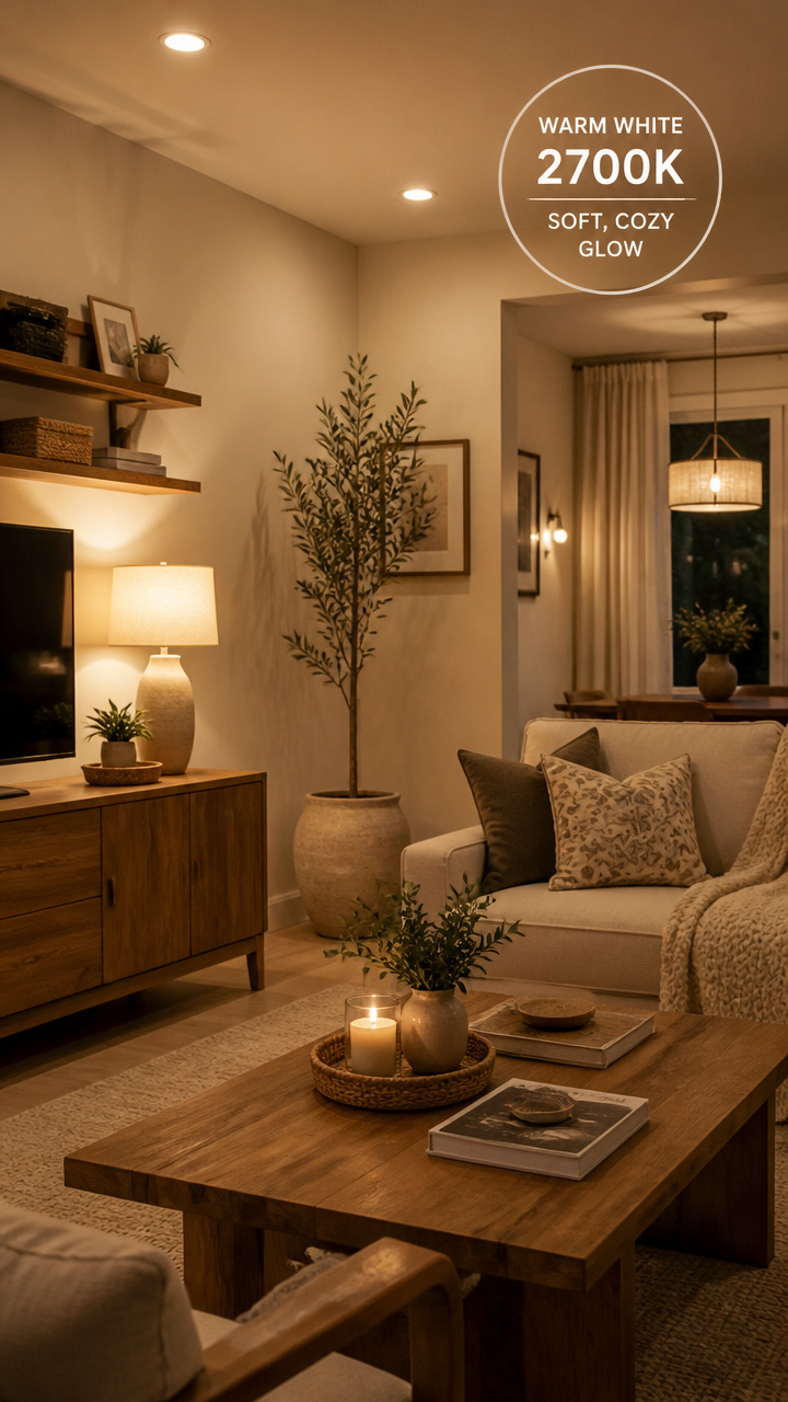 Switch to Warm White Bulbs Throughout