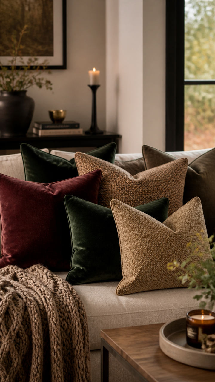 Switch Up Your Throw Pillows with Seasonal Fabrics
