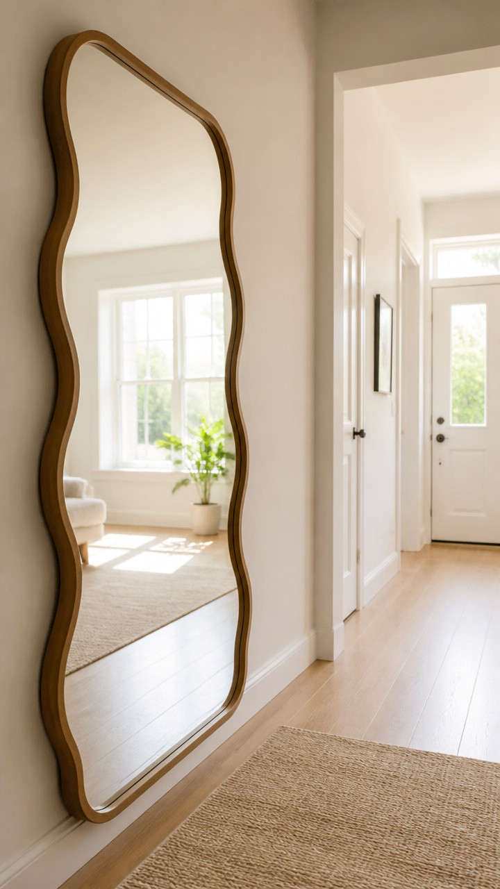 Add a Statement Mirror to Reflect Light and Space