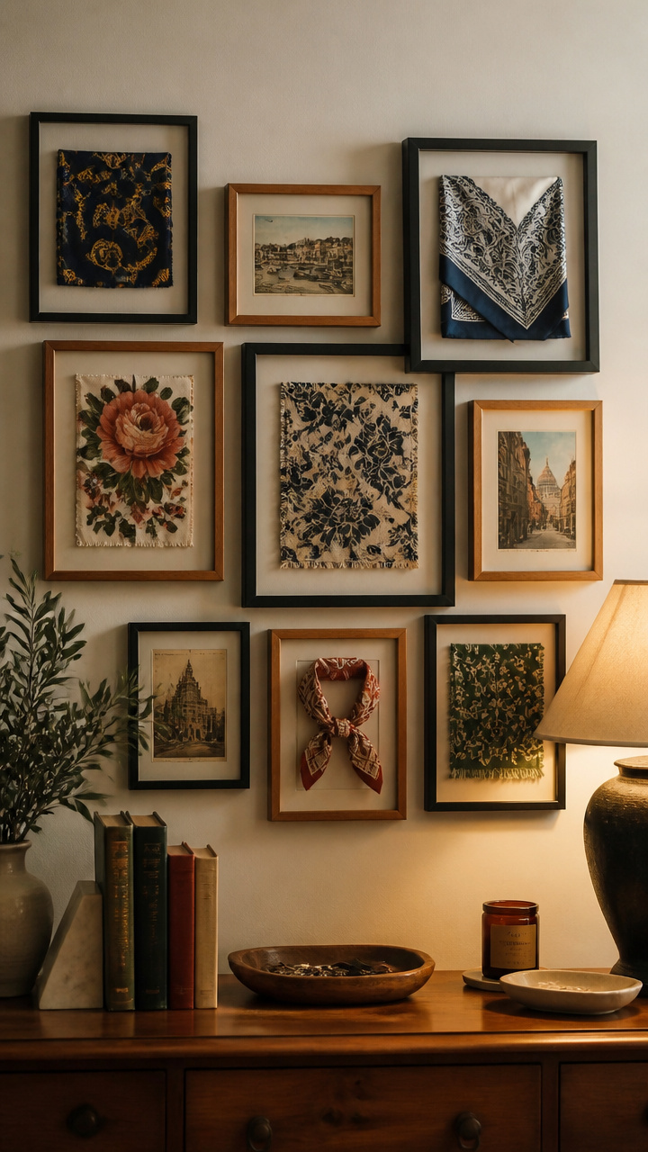 Frame Unexpected Items for Personal Wall Art