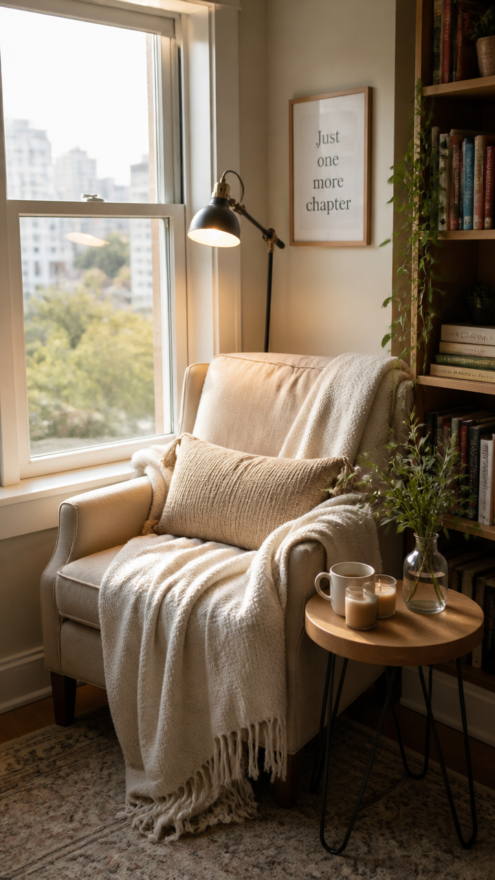 Create a Mini Reading Nook by the Window