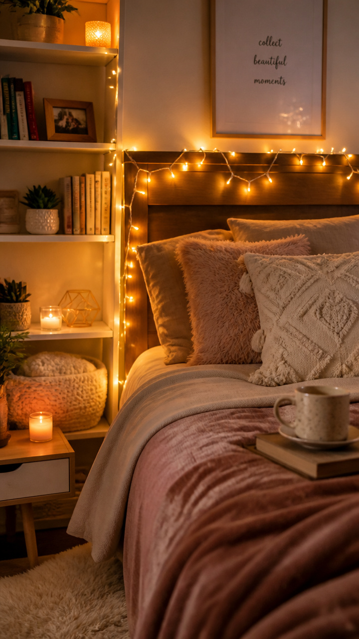 String Lights with a Cozy Vibe