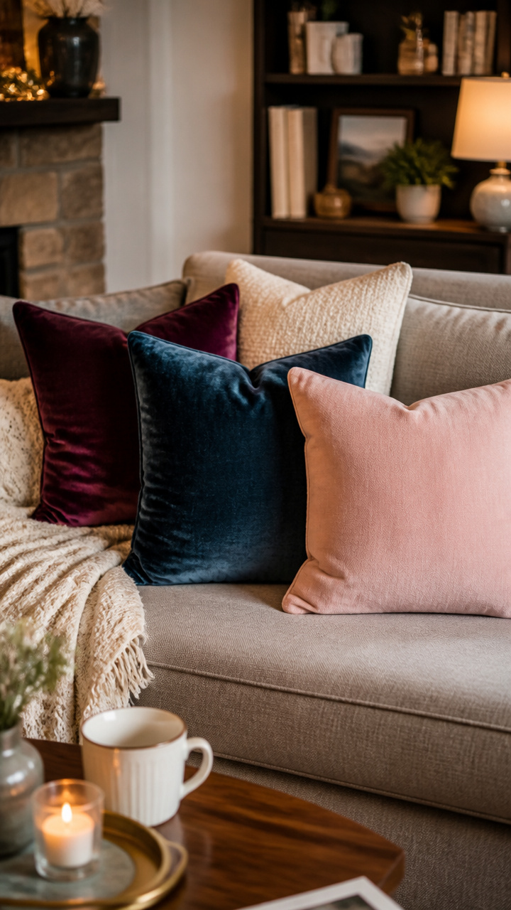 Swappable Pillow Covers in Seasonal Colors