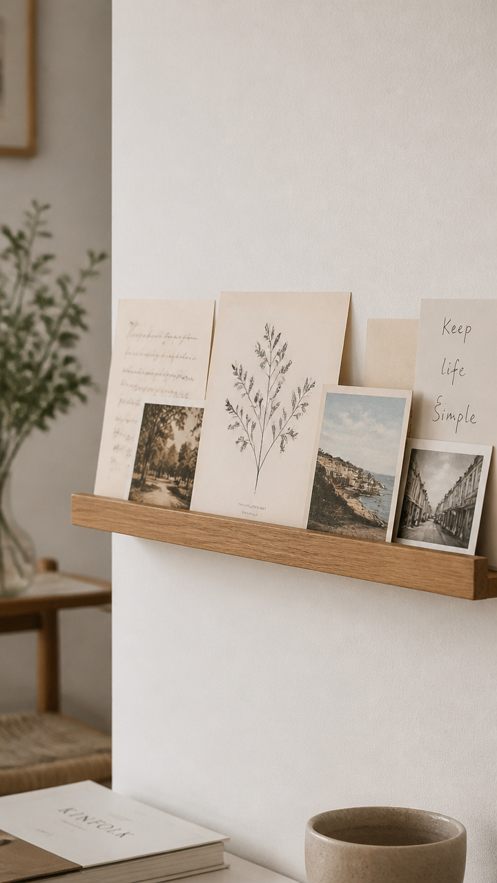 Display a Rotating Art Shelf
